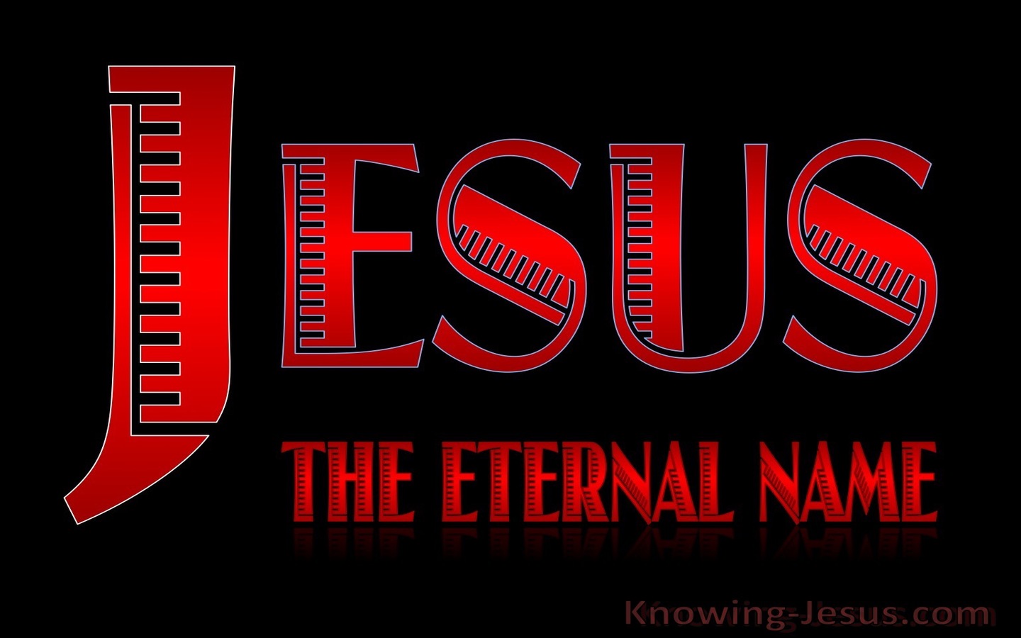 JESUS - The Eternal Name (red)